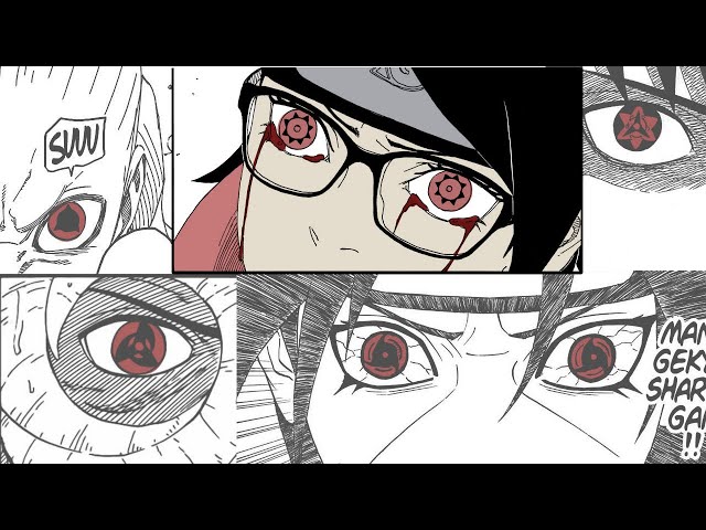 Teoria  Como Sarada vai evitar a cegueira causada pelo Mangekyo