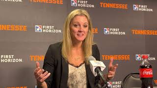 Tennessee Lady Vols HC Kellie Harper Talks Win Over No. 12 Texas