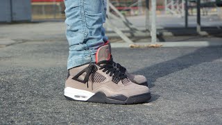 foot locker jordan 4 taupe haze