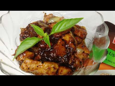 Resep Ayam Lada Hitam Bumbu Bamboe