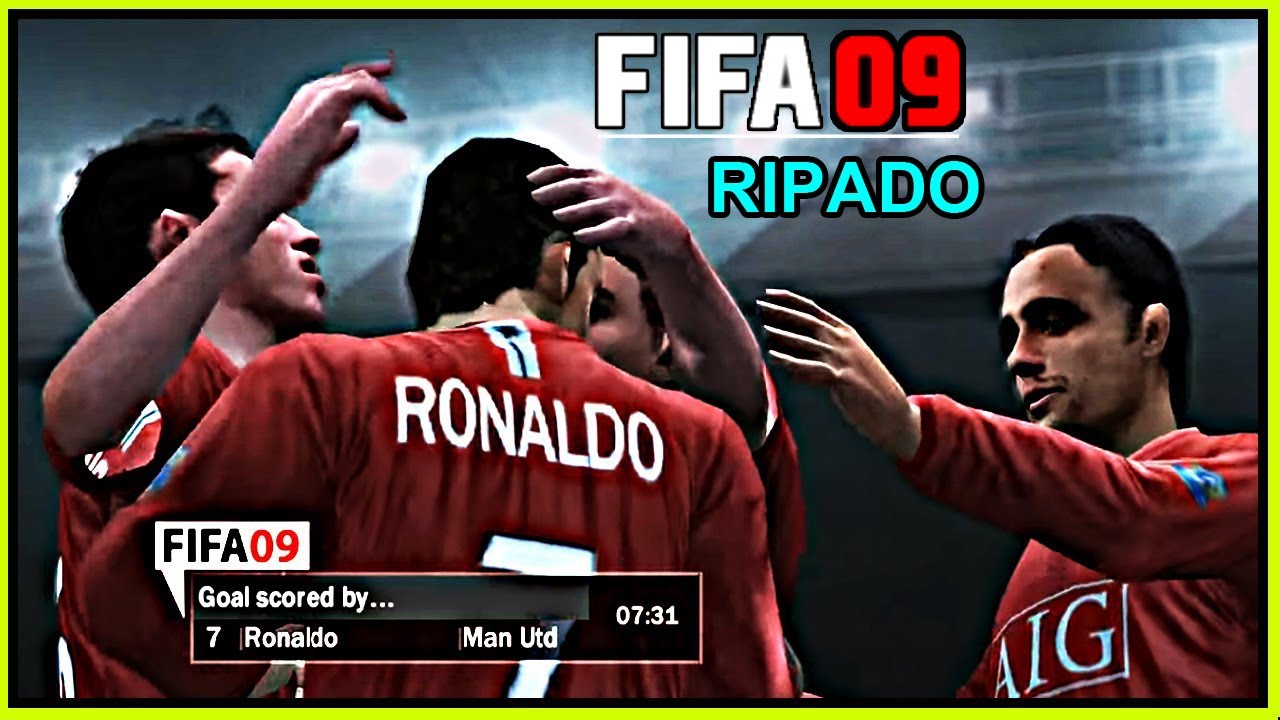 FIFA 2009 TOTALMENTE EM PT-BR (MENUS E NARRAÇÃO) #GAMEPLAY 