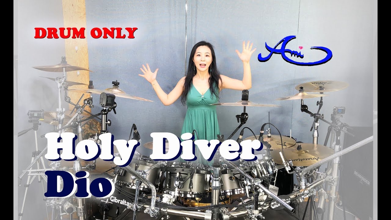 DIO - Holy Diver drum only (cover by Ami Kim) (#47-2)