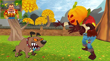 Dark Riddle Halloween Part 55 ( Pumpkin Head ) Gameplay New Update 4.2.1