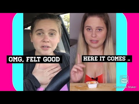 Blonde Girl BURP Compilation | Gassy Mukbang Burps (Kaitlin's Life)