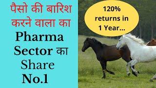 Pharma Sector का Rocket Share | पैसो की बारिश करने वाला Stock | 120% Returns in 1 Year |