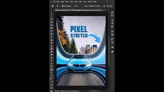 Photoshop Tips - Create a Trending Pixel Stretch Like a PRO #photoshop