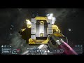 Space Engineers - Capturing A Mining Hauler