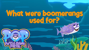 POP: What were boomerangs used for? | kids science and HASS education