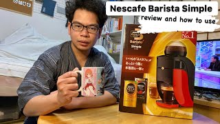 Nescafe Barista Simple, review - YouTube