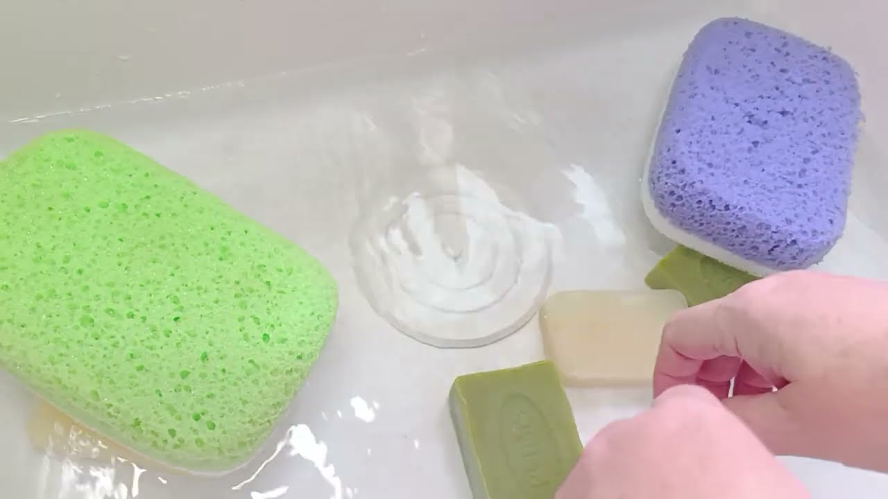 Olive Oil Soap Foam ASMR 🫧 Soothing Sounds for Sleep & Relaxation 