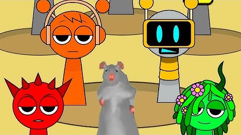 live game sprunki rat dance #game #sprunki #live