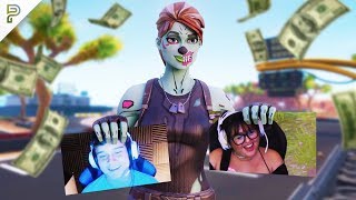 Killing Twitch Streamers Then Donating #2 - Fortnite Battle Royale