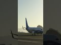 🔥 O freio da 737 trabalhou MUITO nesse pouso😨
