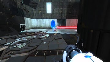 Portal 2 - Getting Stuck - Companion Cube Level