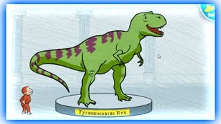 Curious George - Find The Dinosaur - Curious George Games