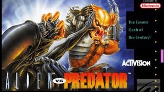 Aliens vs Predator (SNES walkthrough)