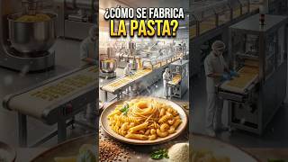 ¿Cómo se Fabrica la Pasta? 🍝🏭 | Proceso Completo de Fabricación de la Pasta #Shorts