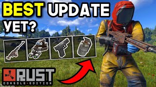 *NEW* The BEST Rust Console UPDATE So Far? - New Monument, Weapons, Night Vision and MORE!