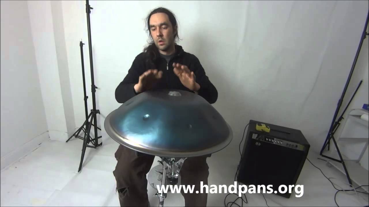 Baur Brown Handpan D-Major-Pentatonic