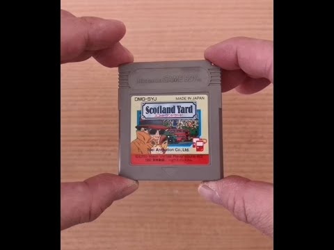 Find Mr X Scotland Yard for the Game Boy