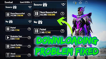 BGMI maps downloading problem solution || BGMI resource pack downloading problem.