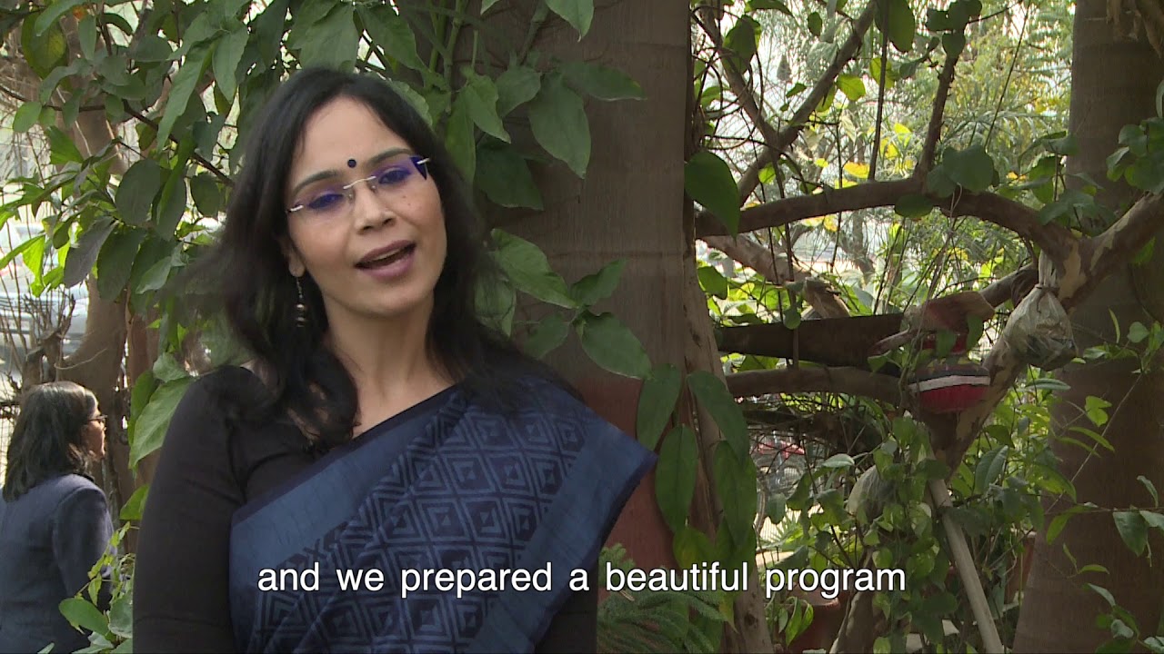 Organic farming By CMS Students, Lucknow