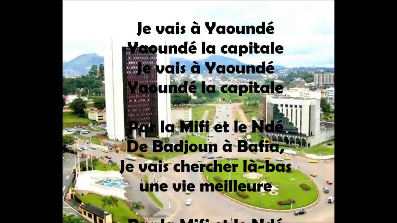 TALLA ANDRE MARIE - Je vais à Yaoundé [Paroles - Lyrics]