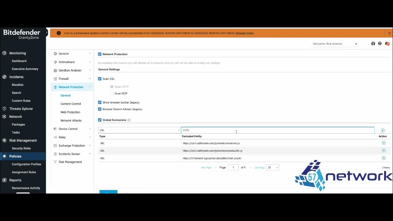 Tips How to exclude a website from blocking by Bitdefender