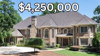 $4.25M SOPHISTICATED WATERFRONT ESTATE in Buckhead - Sandy Springs, GA I Atlanta Luxury Homes