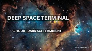 Deep Space Terminal | 1 Hour Dark Sci-Fi Ambient Music for Coding & Focus