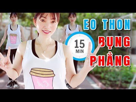 Giảm Cân 15 Phút Eo Thon Bụng Phẳng - Tan Mỡ Bụng Nhanh - Lose Weight with 15 Minutes Exercise