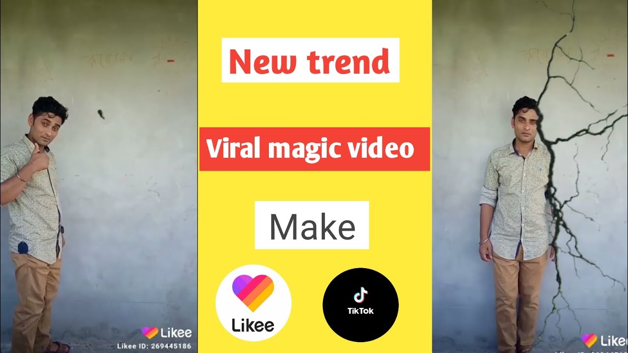 Likee tiktok new trend video viral & Professional Magic video editing ...
