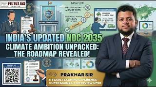 India's New Climate Targets Analysis by Prakhar Sir #plutusias #upsc #currentaffairs #climatechange