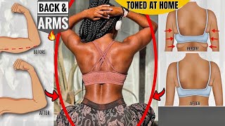 Do This EVERY DAY To Lose Back Fat, Flabby Arms, Bra Bulge In 14 Days | At Home