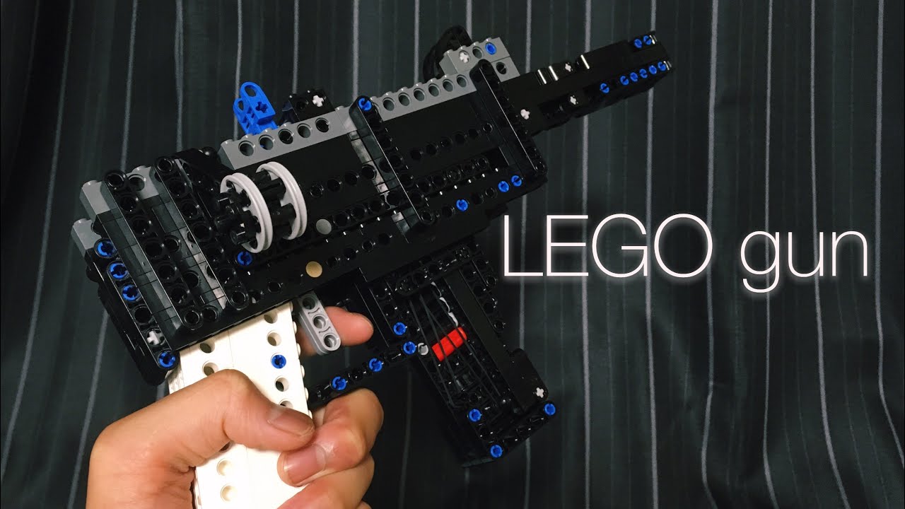 LEGO gun (working) YouTube