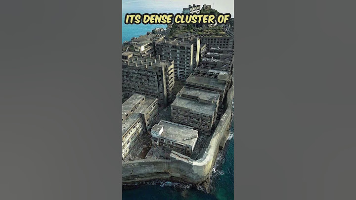 Abandoned Island in Japan (Hashima) 🏝️
