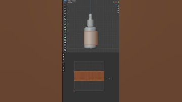 How to add texture to bottle in blender in hindi #blender #shorts