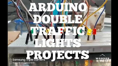 Traffic Lights at a junction || double traffic lights with Arduino || by electrolus