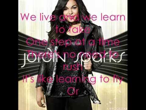 Jordin Sparks - One Step At A Time [With Lyrics]