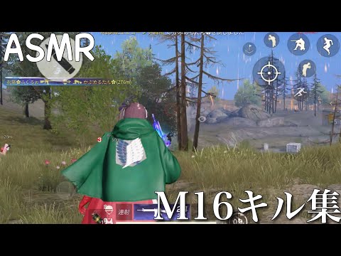 【荒野行動】M16キル集　圧倒的ヘッド率　#18