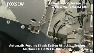 Automatic Feeding Shank Button Sewing Machine