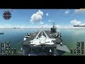 Msfs 2020 Carrier CAR4 start, take off and landing.F18