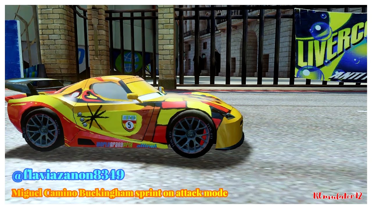 Cars 2 The Video Game | Miguel Camino - Attack Mode | Buckingham Sprint ...