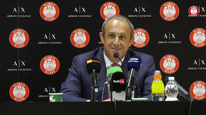 Ettore Messina: la conferenza stampa di presentazi...