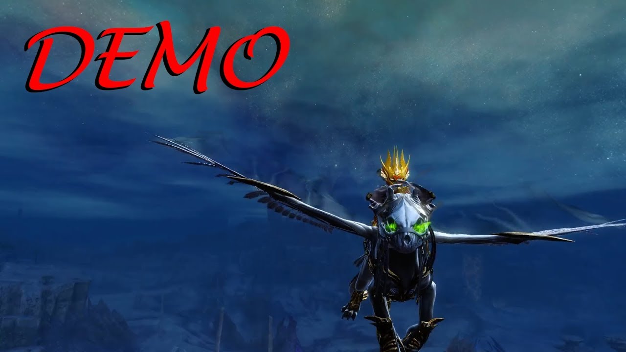 GW2 Nightfang Griffon & Festive Harvest Chair Demo YouTube