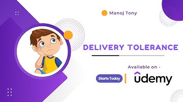 SAP SD ! Customer Master ! Delivery Tolerance for beginners. #sd #sapsd