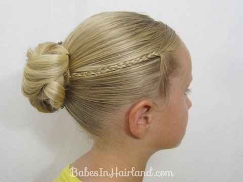 Knotted Bun & Micro Braids | Back-to-School Hairstyle | BabesInHairland ...