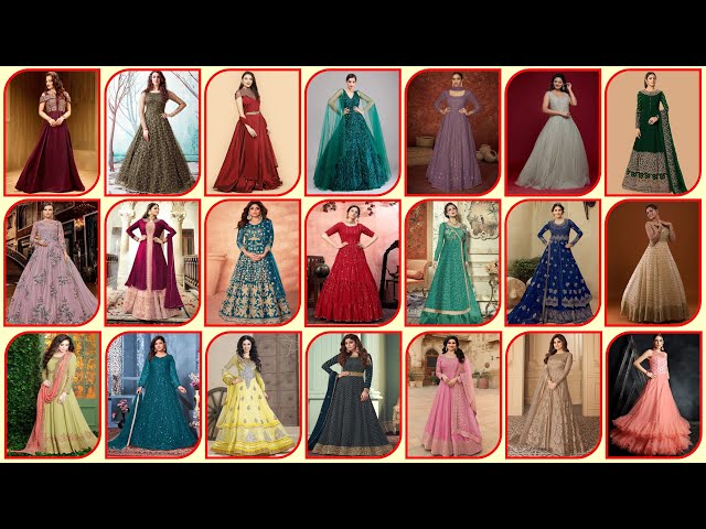 🌹Latest Partywear Long Gown Dress | Designer Gown For The Wedding | 2023 dress  design - YouTube