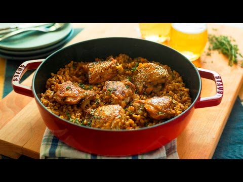 Video: Pollo Y Sopa Barley