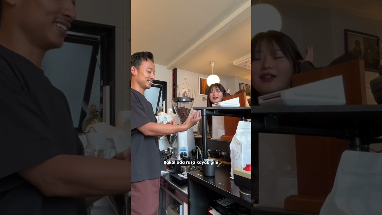 Langganan yg selalu datang 🙌🏾 #coffee #japan #barista